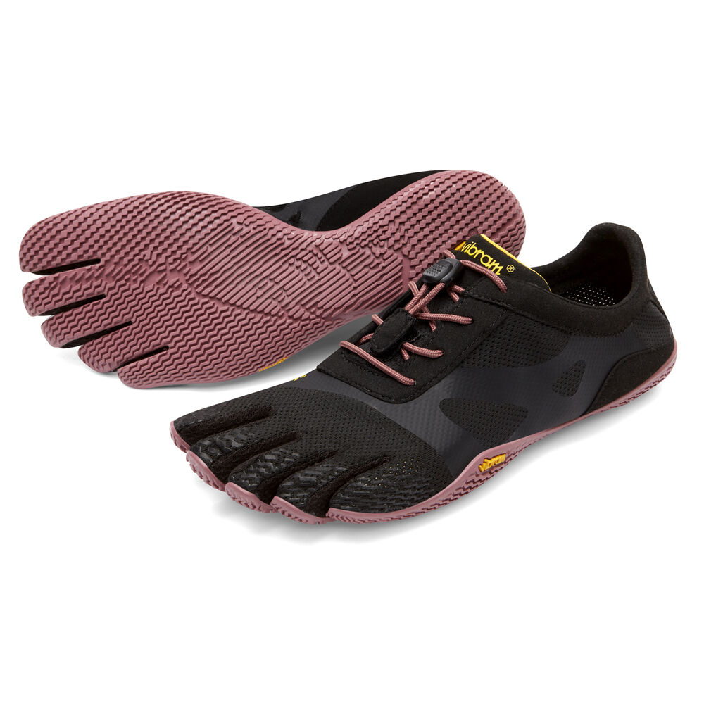 Vibram Fivefingers KSO EVO Bayan Spor Ayakkabı Siyah/Pembe,DF9518074